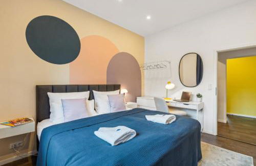 maremar - Design im Zentrum - 2 Schlafzimmer - Luxus Boxspringbetten - Küche - Arbeitsplätze & Highspeed WLAN - Balkon - Foto 15