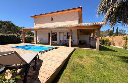CALA CORSICA - Villas 5 Etoiles T5 Piscine privée - Villa T4 Piscine privée chauffée - Villa T3 Piscine partagée - Internet Fibre - Entièrement Climatisée à Lecci de Porto-Vecchio Cala Rossa - Foto 13
