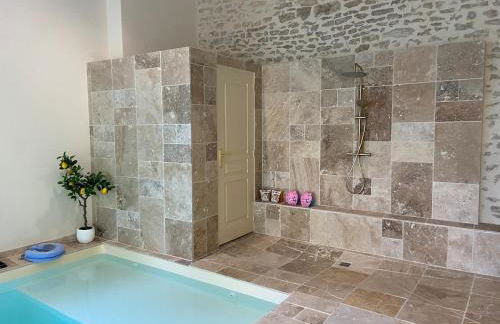 Studio Cosy dans les granges d un château accès spa - Foto 31