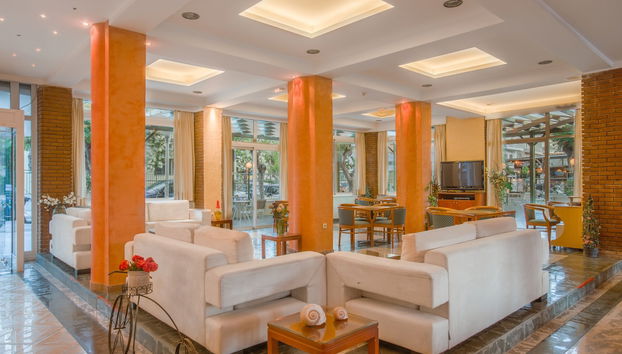 Zona de estar del vestíbulo