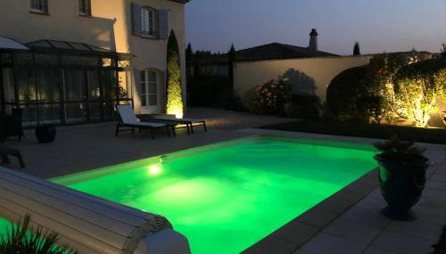 Golf de Pont Royal Villa les Micocouliers climatisée 4 chambres Piscine chauffée Parking - Foto 2, sunbed