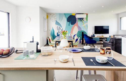 Villa Azénor Bretagne Piscine Intérieure Partagée toute l'année 100m plage - Foto 16