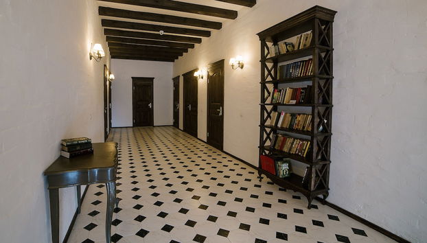 Zona de estar del vestíbulo