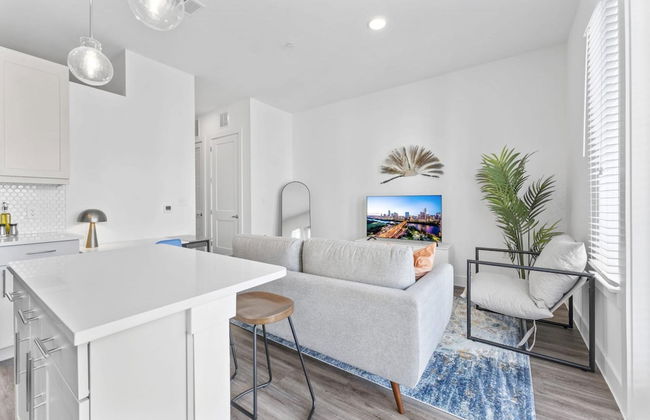 Serene West Downtown Studio w Washer Dryer - Foto 21