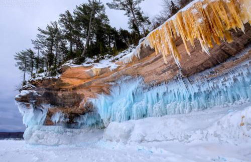 Snowmobile South Manistique Lake Lakeside Luxury - Foto 26