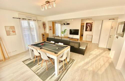 Le Prestige Terrasse-Cocon familial cosy, Billard & Jacuzzi avec vue sur Paris - Foto 23