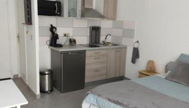 STUDIO n°A02 Résidence les Thermes - Foto 2, stove, toaster, minibar