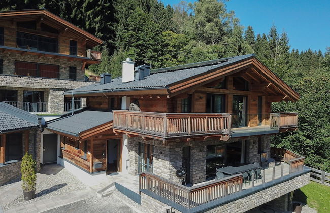 Chalet in Saalbach With Panoramic Sauna - Foto 1