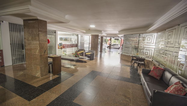 Sala de estar do lobby