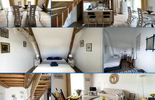 Nid de pie Grand duplex lumineux cadre verdoyant calme à 5 mn de la mer près Port en Bessin, Bayeux, Omaha Beach, - Foto 2