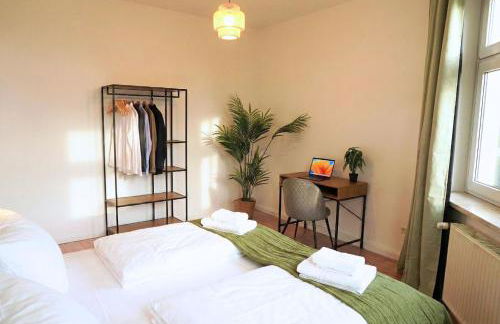 Große Wohnung mit 3 Schlafzimmern & 6 Boxspringbetten, WLAN, Smart TV, Parkplatz, Waschmaschine & Trockner - Foto 23