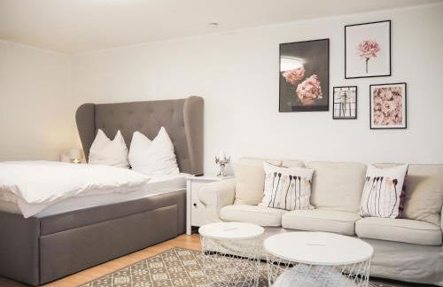 Stylische Wohnung in ruhiger Lage, sehr messenah - Foto 1