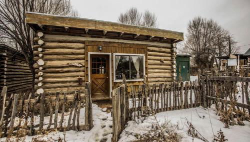 Rustic Log Cabin on Eco-Friendly Farm near Taos, New Mexico - Foto 2