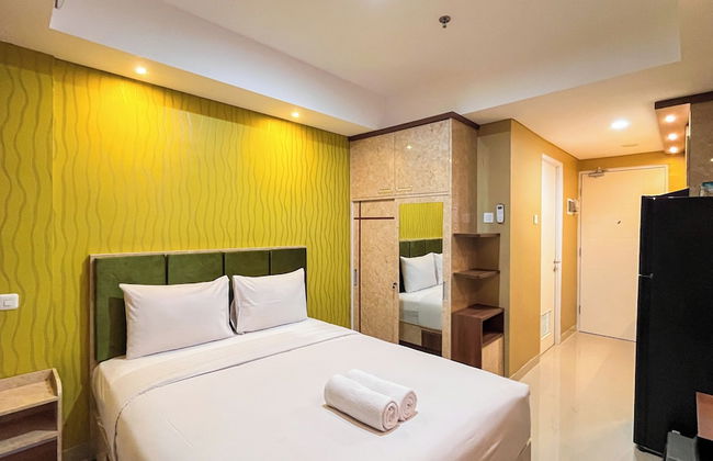 Modern Studio Room Apartment At Tamansari Skylounge Makassar - Foto 2