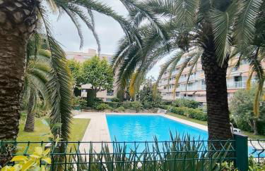 Home2Sea - Piscine, Jardin, studio cabine, 1 canapé lit convertible 2 ADULTES, 1 lit superposé triple 3 ENFANTS ou ADOS - Foto 10