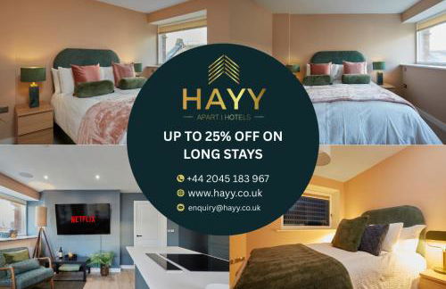 Hayy Luxury 2 Bed Apartments in Leeds City Centre - Foto 80