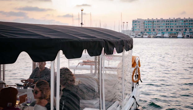 Viaggeremo a bordo di una comoda imbarcazione