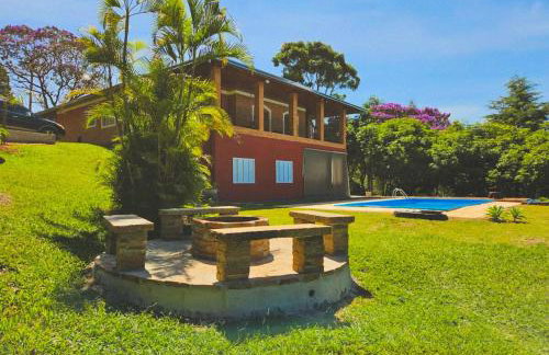 Chácara dos Pinheiros, 5 quartos em Atibaia divisa com Bragança Paulista - Foto 4