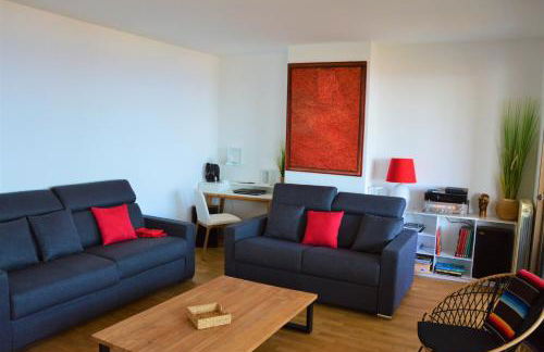 Grand T2 STANDING AJACCIO Proche centre et plages VUE PANORAMIQUE PARKING PRIVE - Foto 26