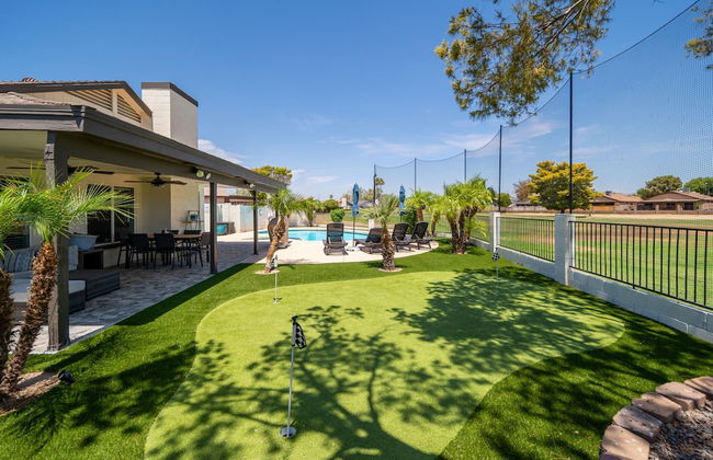 Peoria Oasis on Golf Course Pool Putting Green - Foto 30