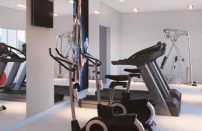 Studio 124 luxuoso, novo, bem equipado com ar condicionado e cozinha completa - Centro Mogi - Foto 31