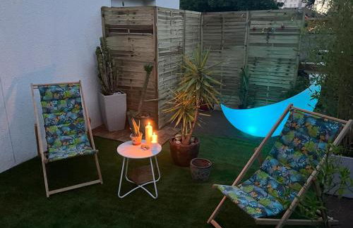 Superbe appartement avec jacuzzi avec jardin privé - Foto 5