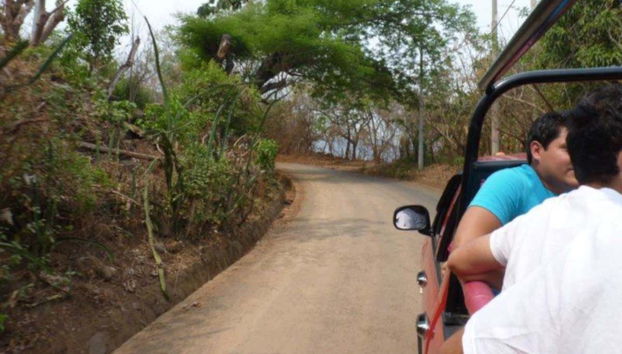 Camino para subir hasta la cima