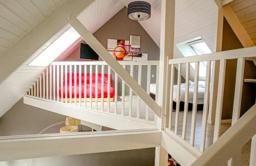 Superbe loft 90m² proche parc expo Nantes (6p) - Foto 12