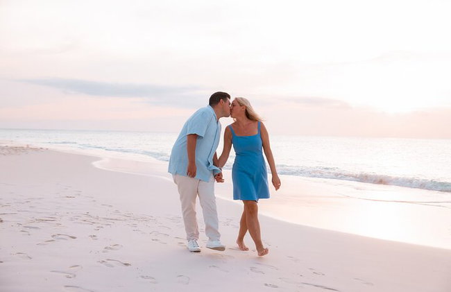 Sesión privada de fotos de vacaciones profesionales en Seabrook Island - Foto 23