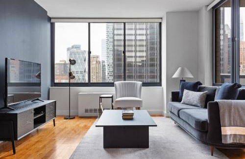 1BR nr Times Sq w Indoor pool Doorman NYC-50 - Foto 1