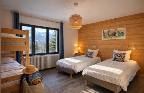 Spacieux appartement familial avec spa, cheminée et piscine en été - Foto 11