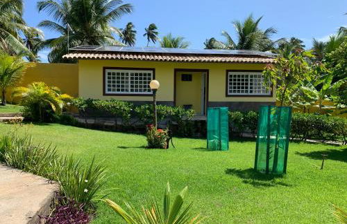 Casa à Beira Mar, piscina e 4 suítes na praia de Ipioca-Maceió-AL - Vila Ipioca - Foto 61