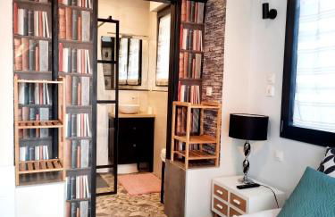 LES VAGUES, terrasse rez-de-ch, parking gratuit, lits faits, animal bienvenu et tout à pied - Foto 1