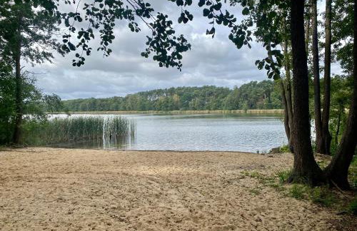 DOMEK W BRZOZACH nad jeziorem z balią na wyłączność - Foto 31