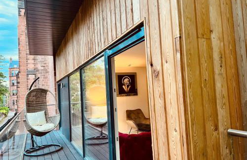 DESIGNER HOUSE - University of Glasgow / Central Glasgow 'Hillhead' West End G12 - Luxurious & Contemporary Detached House / Terrace / Garden / 'electric car charging' Garage Parking - Foto 46