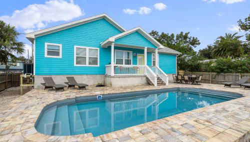 Blu Star Oasis Beach Pool Pickleball - Foto 3, sunbed