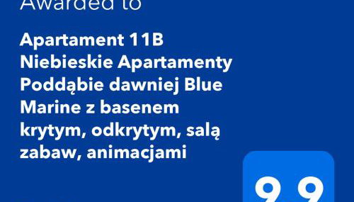 Apartament 11B Niebieskie Apartamenty z basenem krytym, odkrytym, salą zabaw, animacjami - Foto 2