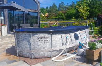 Domek Mazurski całoroczny nad jeziorem z sauną i Jacuzzi SPA - Foto 26