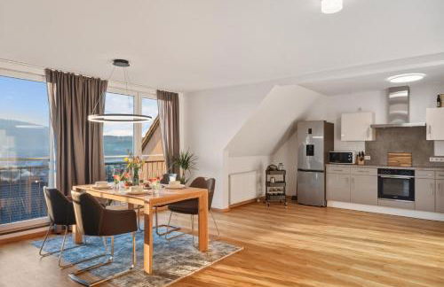 Komfort küsst Natur Skyline Ferienwohnung bei Aschaffenburg - Foto 12