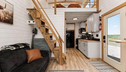 Modern Tiny Cabin, with Hot tub in Choteau MT - Foto 5