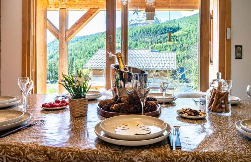 Chalet plein sud 10 personnes garage privé cheminée - Foto 38