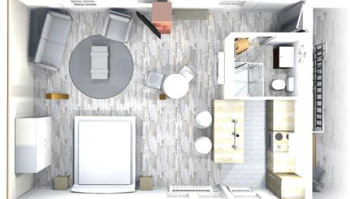 Stilvolle, voll ausgestattete Einraum-FeWo auf dem Kastanienhof Oetzen - Foto 2