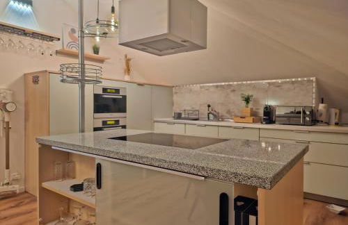 Design-Penthouse I 90qm I Europapark 20 min I Boxspring I Nespresso I Parkplatz - Foto 8