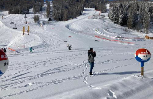 T2 PRALOUP 1600 bat Chanteclerc 6 personnes 36m2 avec chambre à part et 2 TV - Foto 37