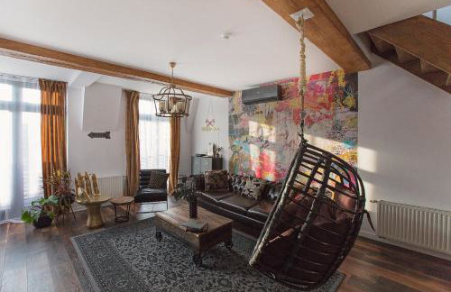 Loft Barnim w wieży strażackiej, 2-poziomowy, 100m2, taras na dachu - Foto 9