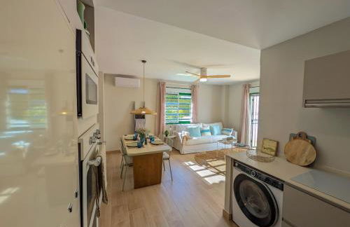 Anc14 Apartamento con 2 habitaciones, patio y piscina al lado de la playa - Foto 10