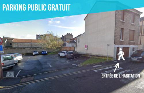 Cocon d'Hiver - Netflix & Wifi - Parking Gratuit - check-in 24H24 - Kit Bébé disponible sur demande - Emplacement Vélos - GoodMarning - Foto 35