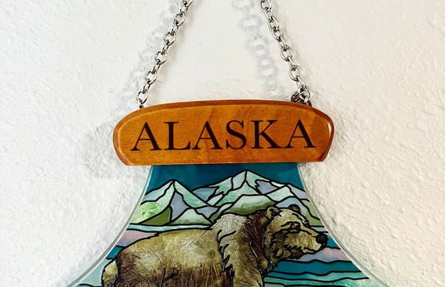 Log cabin in heart of Anchorage - Foto 14