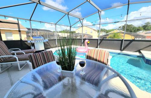 Orlando villa private pool/hot tub close to Disney - Foto 5