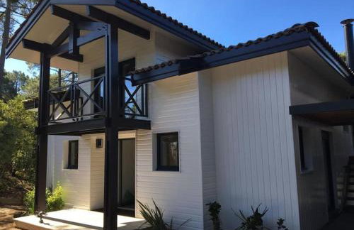 Maison au calme entre Océan et Lac, vue sur le golf, piscine chauffée, classée 4 étoiles - Foto 16